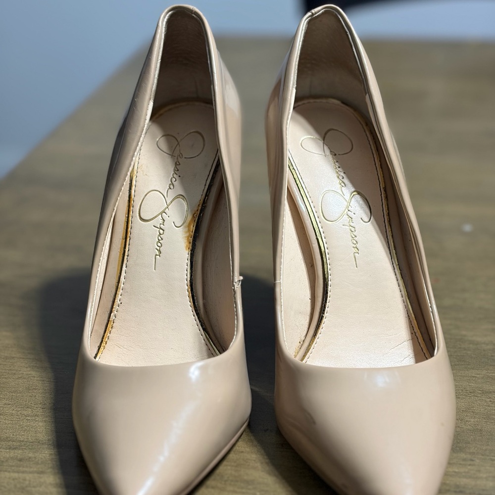 Jessica Simpson Beige Heels
